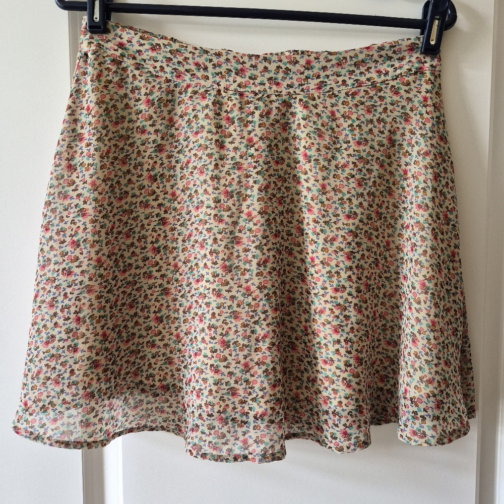 Forever 21 Floral Print Women's Skirt